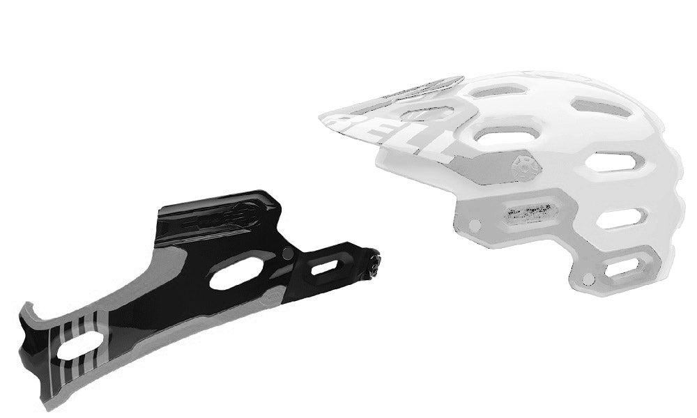 SUPER 2R/3R CHINBAR MAT BLACK S