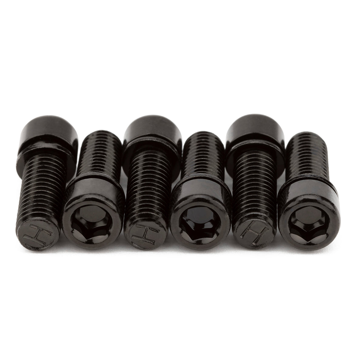STEM BOLTS 23MM BLACK SOLID