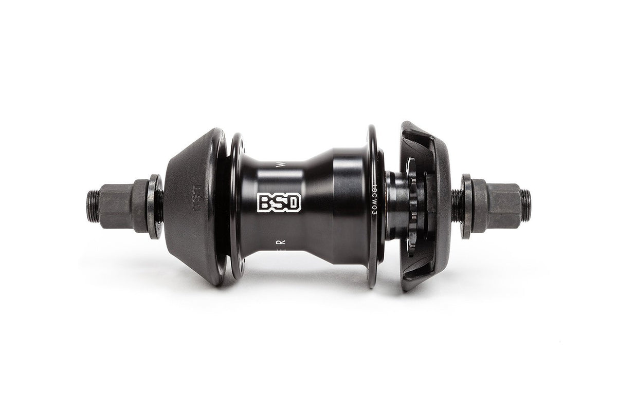 BSD WEST COASTER V2, LHD (WITH HUBGUARDS) BLK