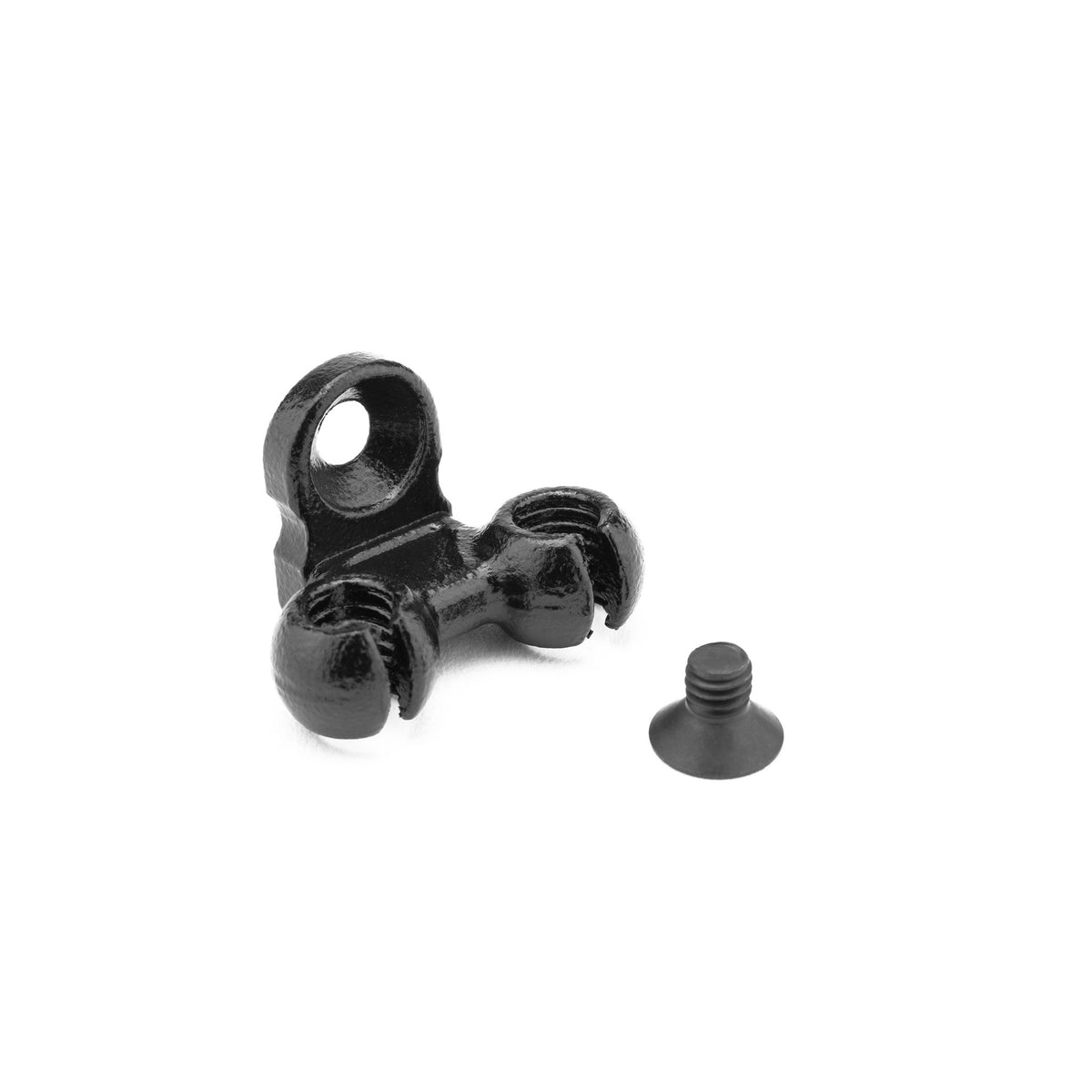 DUAL CABLE STOP N/A BLACK