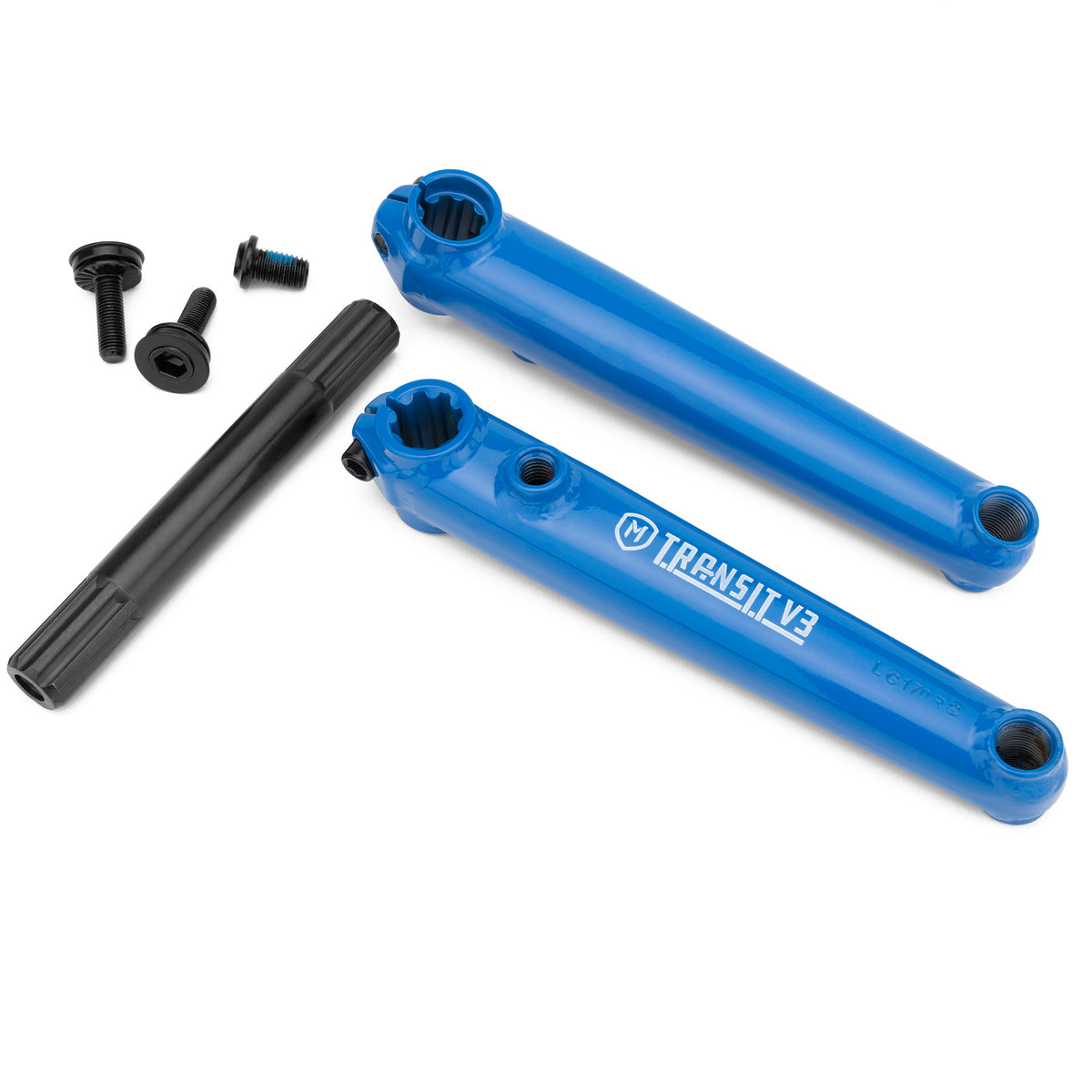 TRANSIT V3 CRANKS 170MM BLUE