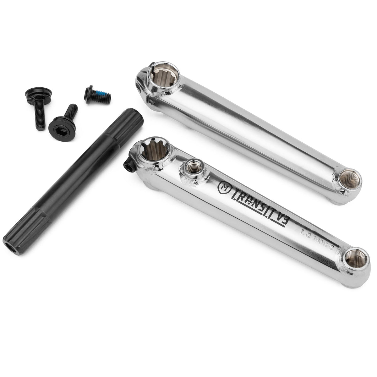 TRANSIT V3 CRANKS 160MM CHROME