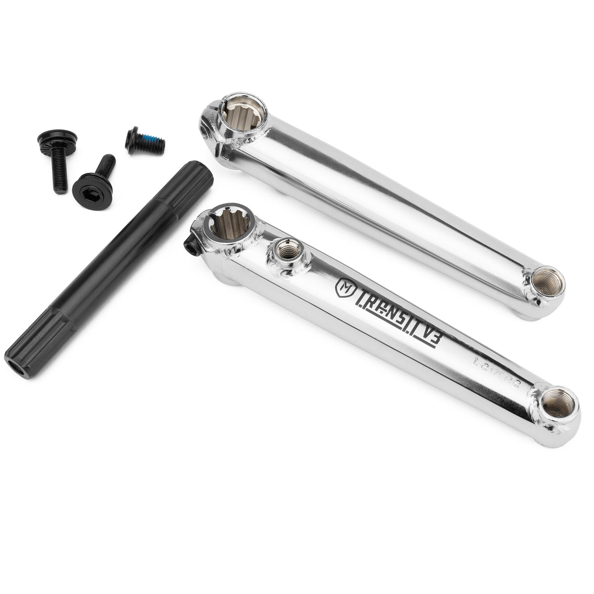 TRANSIT V3 CRANKS 175MM CHROME