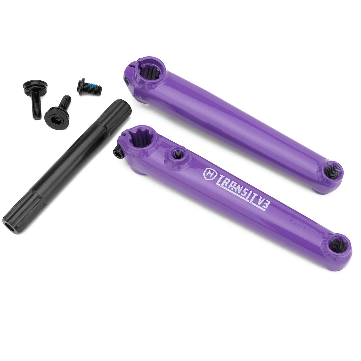 TRANSIT V3 CRANKS 170MM PURPLE