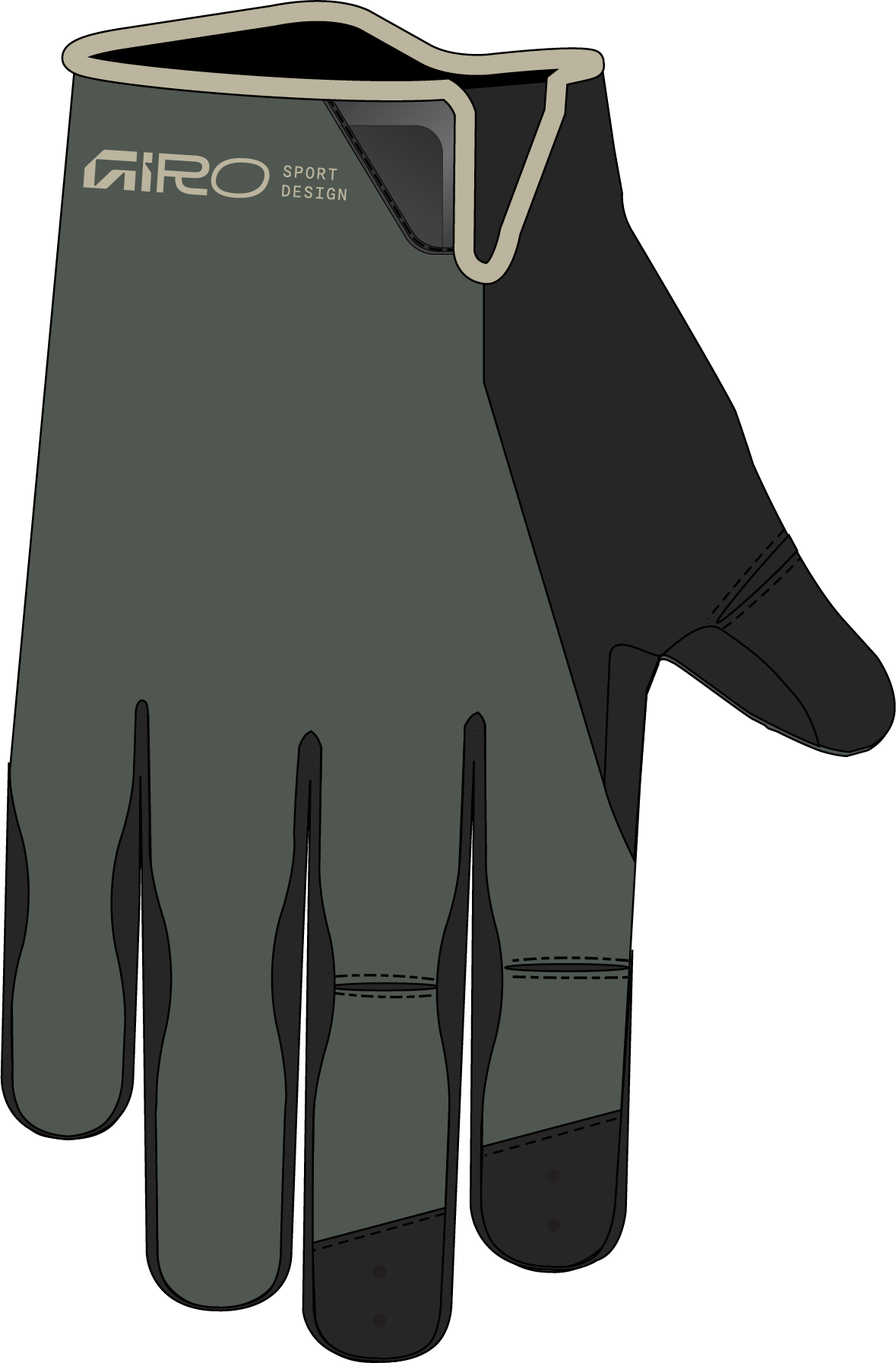DND Gel DARK SAGE M