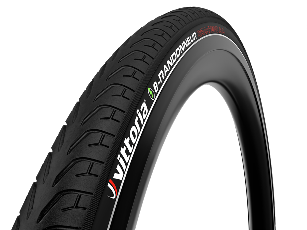 E-RANDONNEUR 27.5X1.75 R  BLACK REFLECTIVE