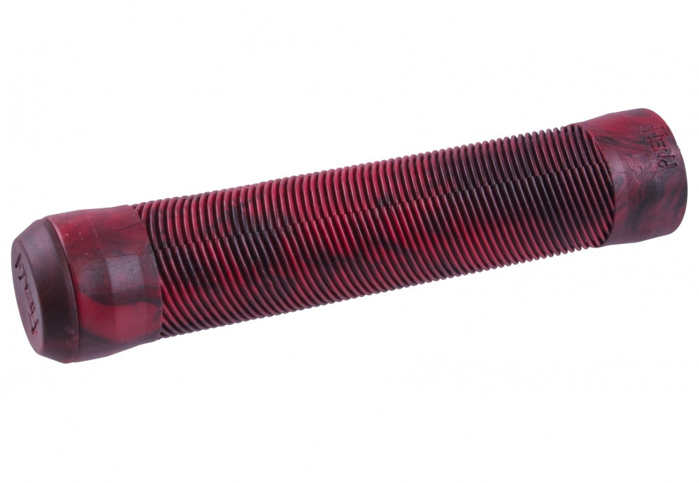 FIEND FLANGELESS GRIPS DARK RED MARBLE