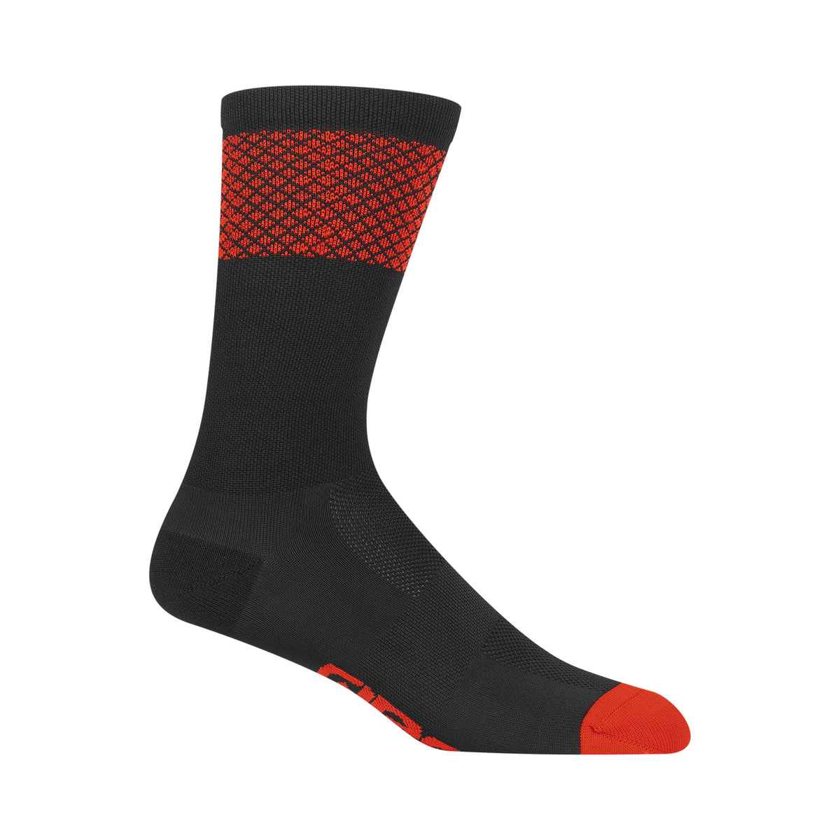 COMP HIGH RISE BLACK/BRIGHT RED M