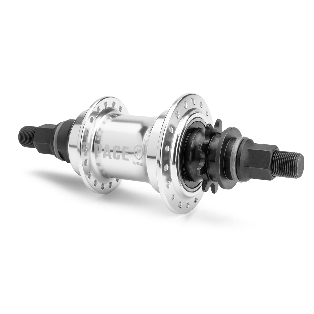 PACE FREECOASTER HUB 36H RHD SILVER