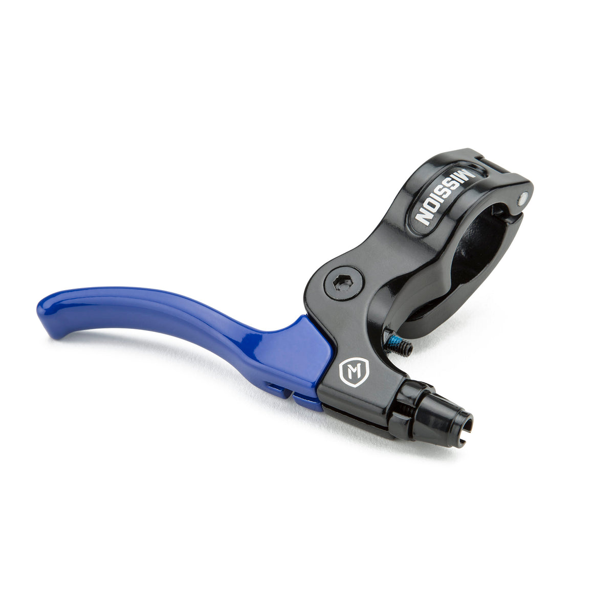 CAPTIVE BRAKE LEVER RIGHT BLACK W/ BLUE LEVER
