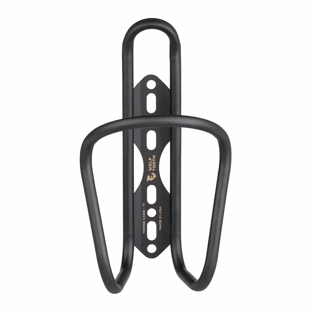 WOLF TOOTH MORSE CAGE TITANIUM BLACK