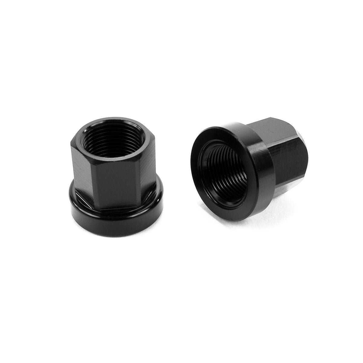 ALLOY AXLE NUTS 14MM BLACK