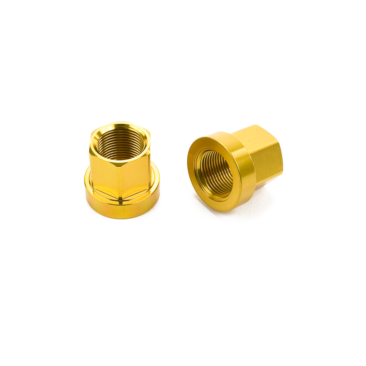 ALLOY AXLE NUTS 14MM GOLD
