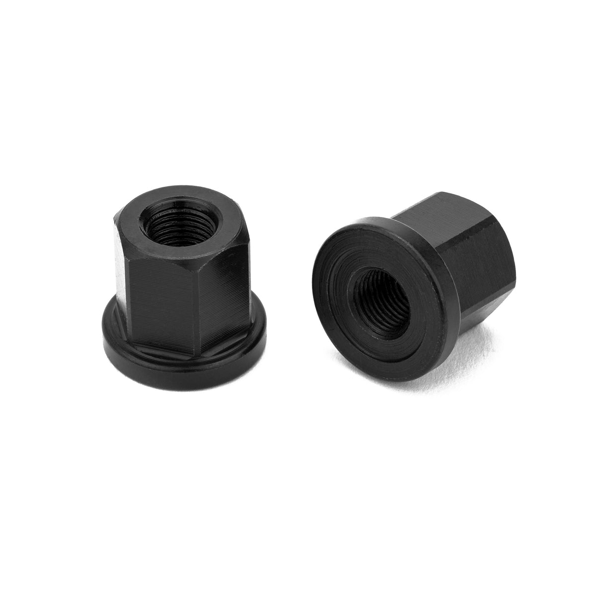 AXLE NUTS STEEL 14MM BLACK
