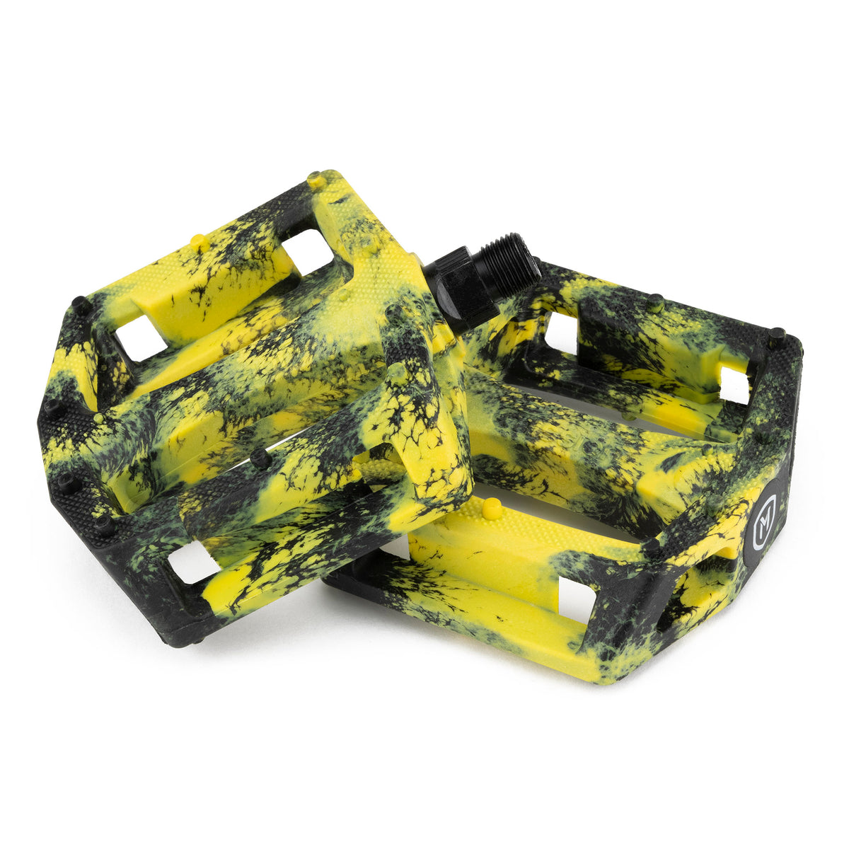 IMPULSE PEDALS 9/16IN BLACK/YELLOW SPLASH