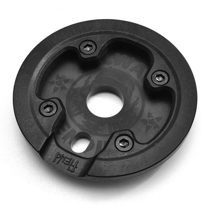 FIEND REYNOLDS SPROCKET 25T BLACK W/GUARD