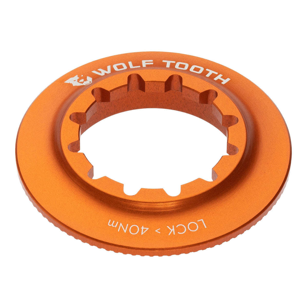CENTERLOCK ROTOR LOCKRING INTERNAL SPLINE ORANGE