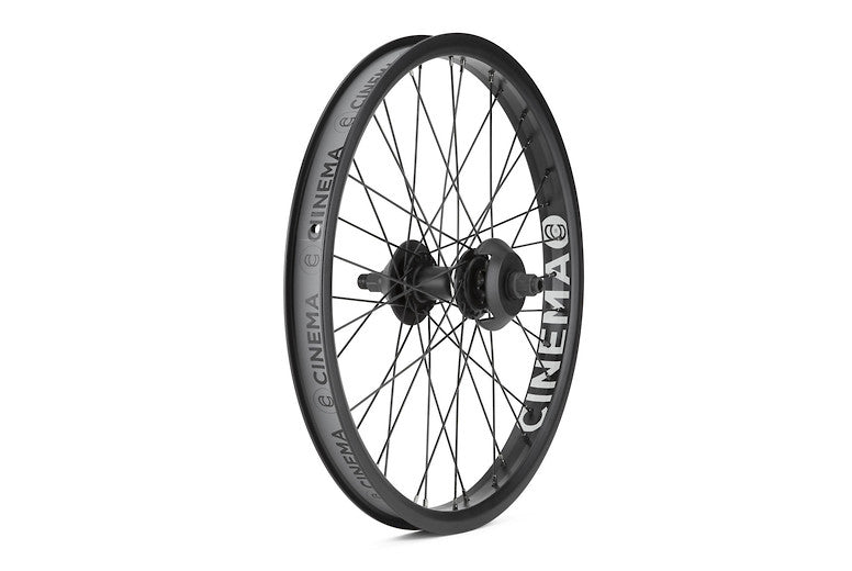 888 REAR FREECOASTER WHEEL RHD BLK/POLISHED