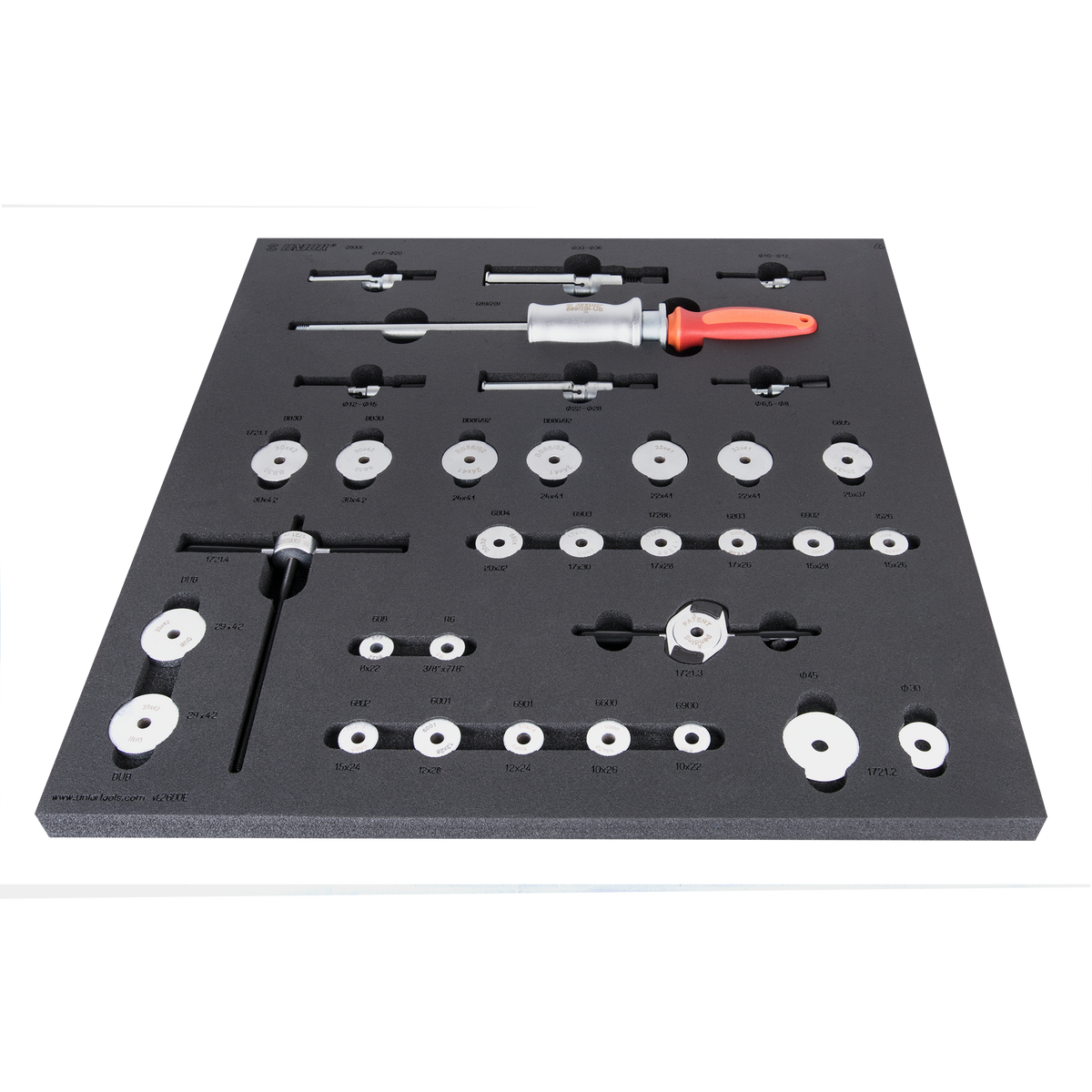 UNIOR BEARING SERVICE TOOL TRAY 2600E