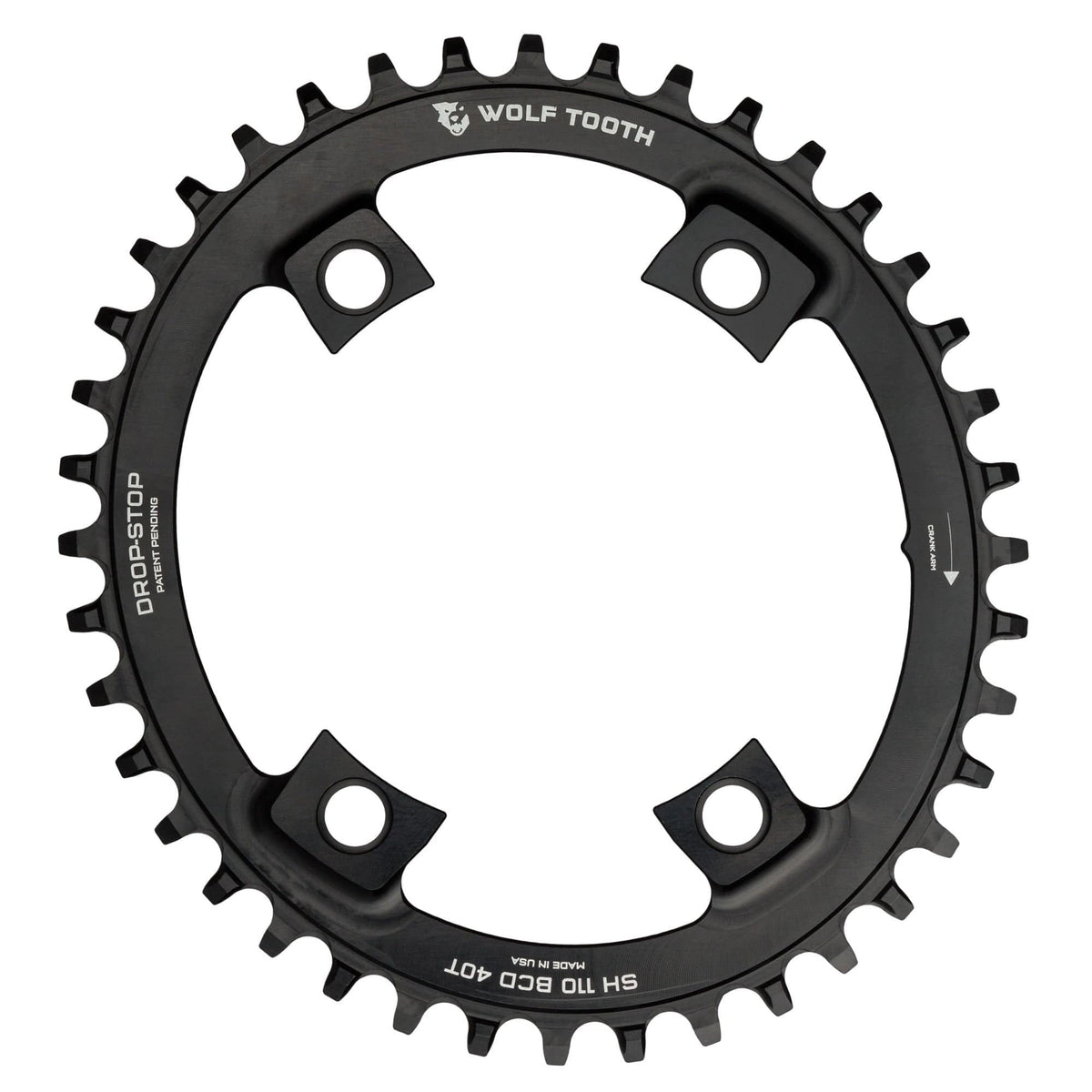 OVAL 110 BCD CHAINRING SHIMANO 4 BOLT 110 X 40T