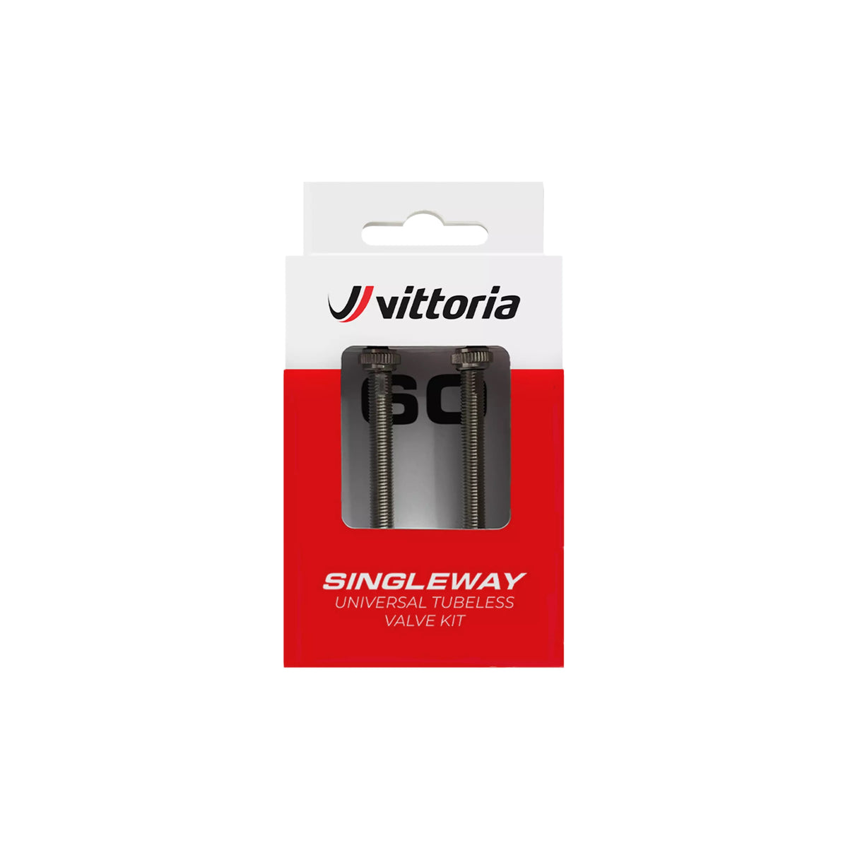 SINGLEWAY TUBELESS VALVE  60MM (2PCS)