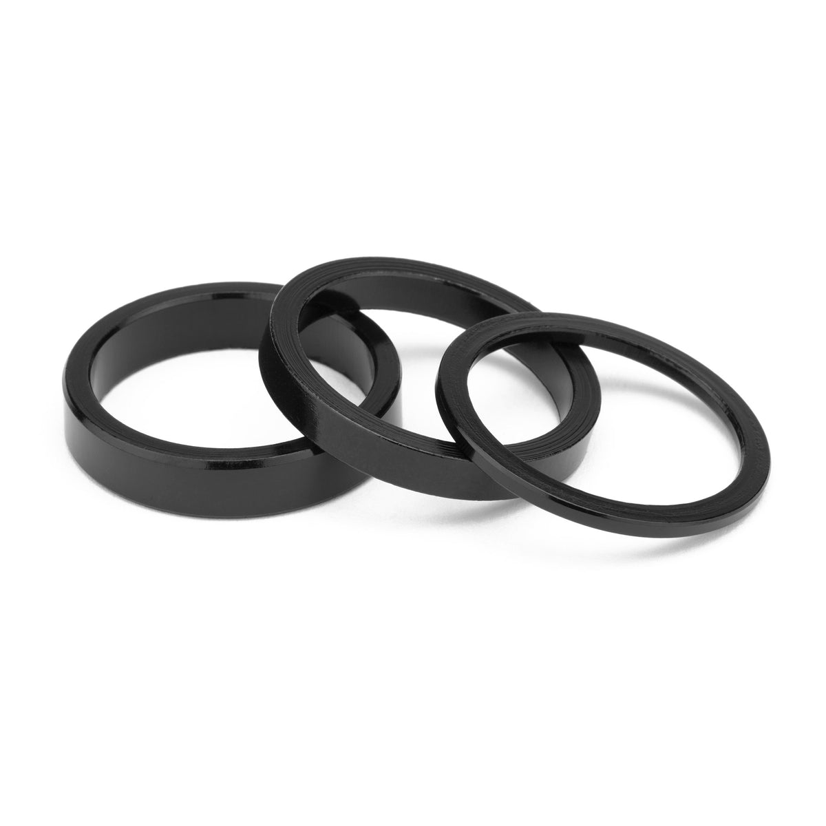 HEADSET SPACERS 1 1/8IN BLACK