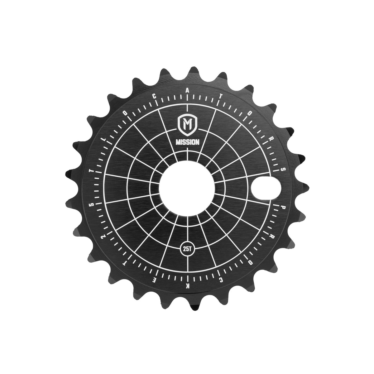 LOCATOR SPROCKET 25T BLACK