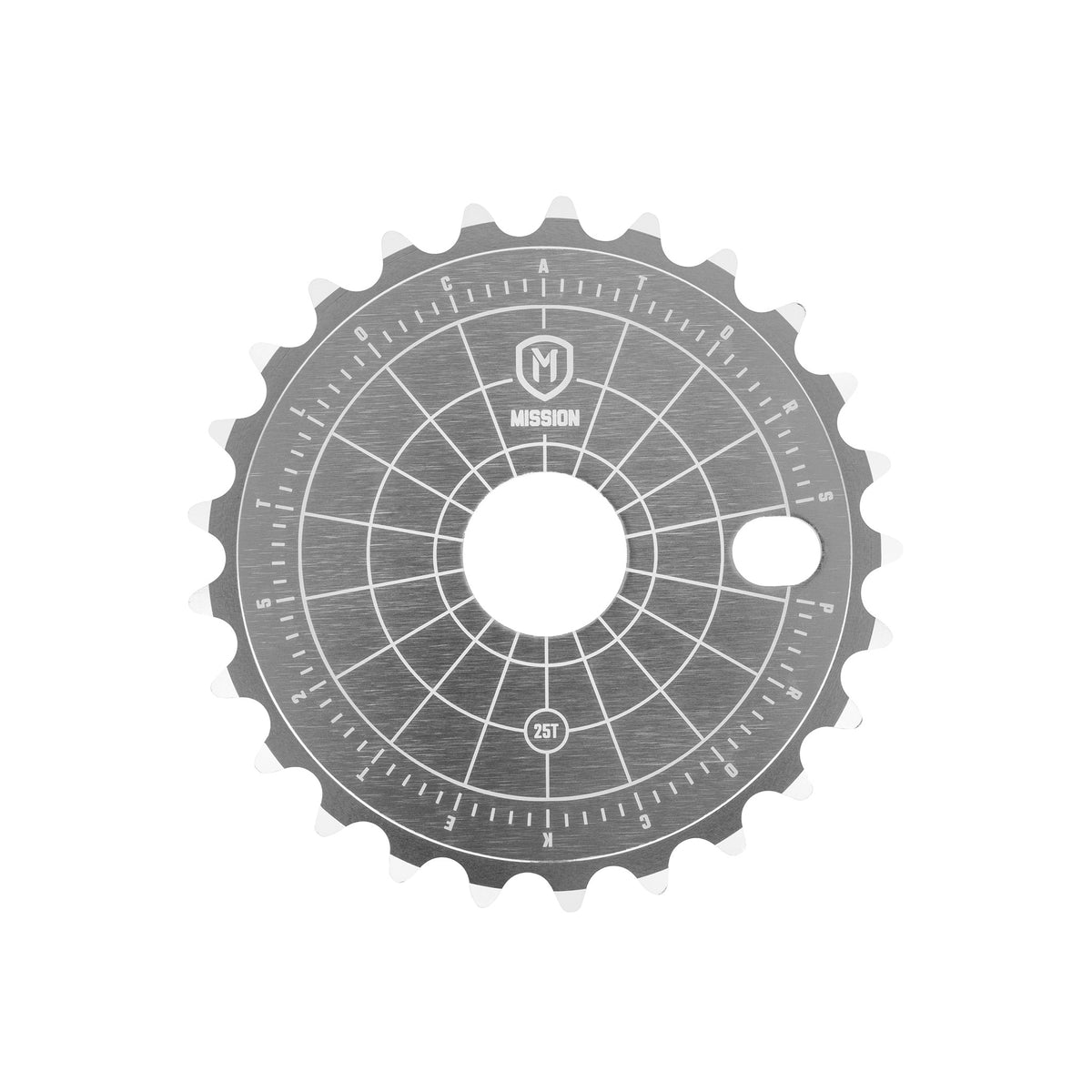 LOCATOR SPROCKET 25T SILVER