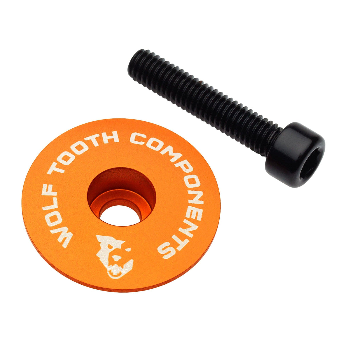 ORANGE ULRALIGHT STEM CAP FLAT