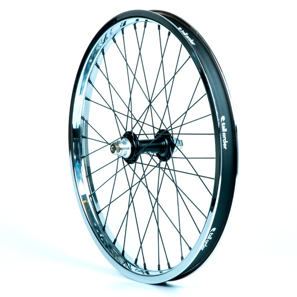 TALL ORDER DYNAMICS FRONT WHEEL BLK/CHROME