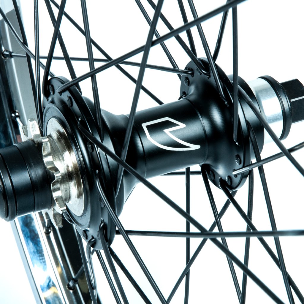 TALL ORDER DYNAMICS REAR WHEEL RHD BLK/CHROME