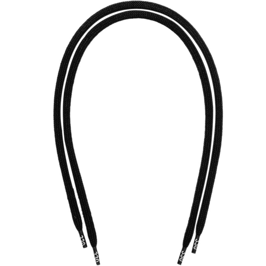 TECHLACE LACES BLK 370MM