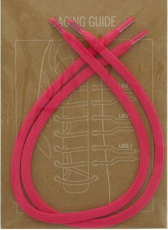 TECHLACE LACES BRT PNK 260MM