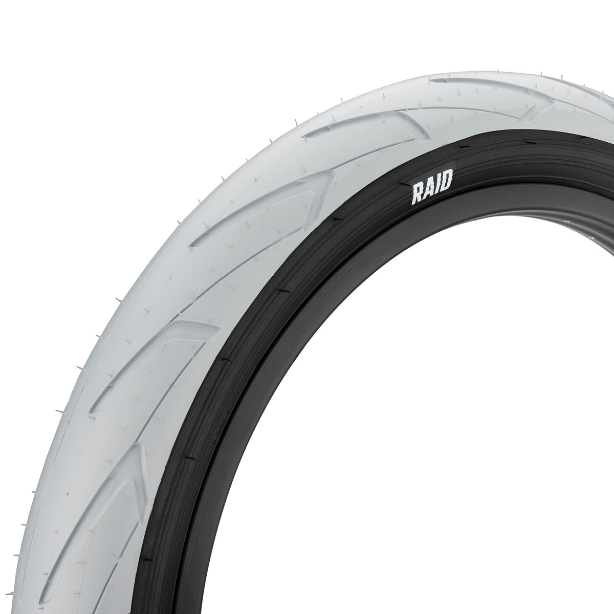 RAID TIRE 20X2.4IN GREY W/ BLACK WALLS