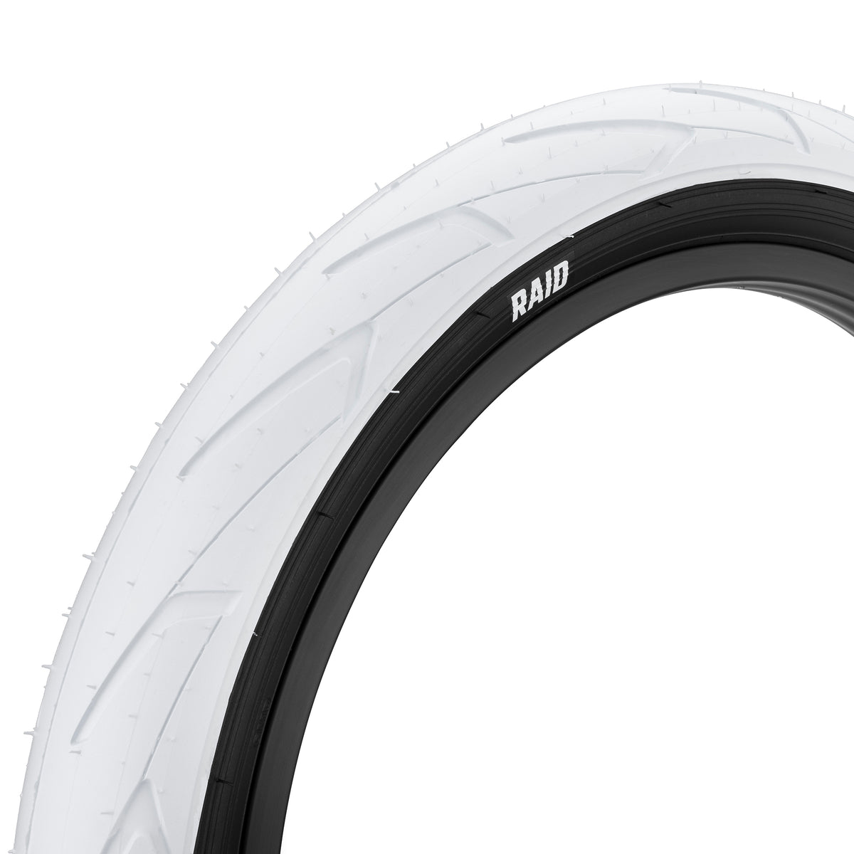 RAID TIRE 20X2.4IN WHITE W/ BLACK WALL