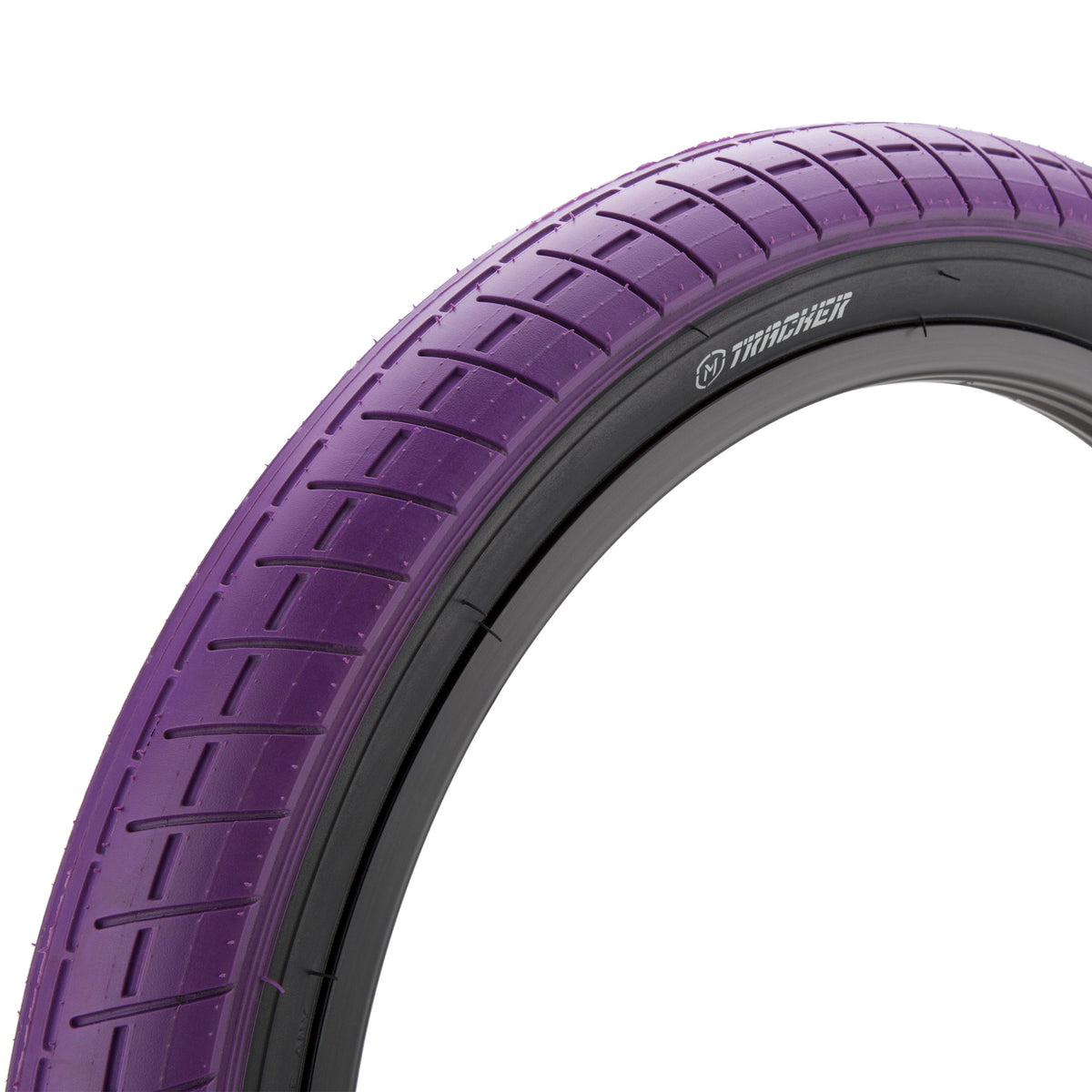 TRACKER TIRE 20X2.4IN PURPLE W/ BLACK WALL