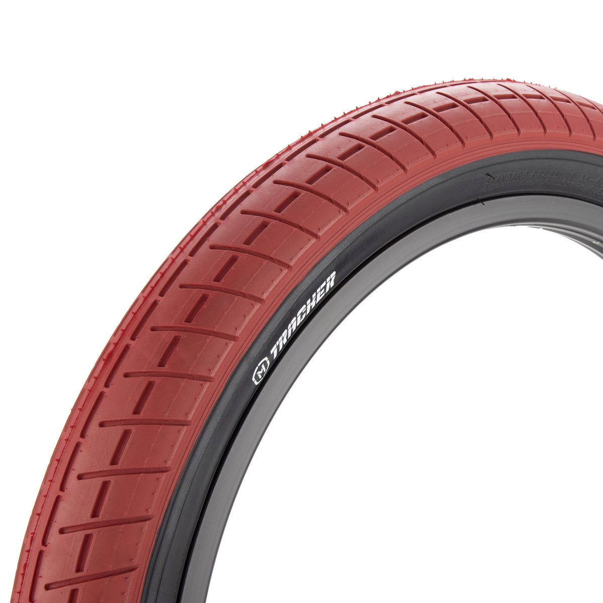TRACKER TIRE 20X2.4IN RED W/ BLACK WALL