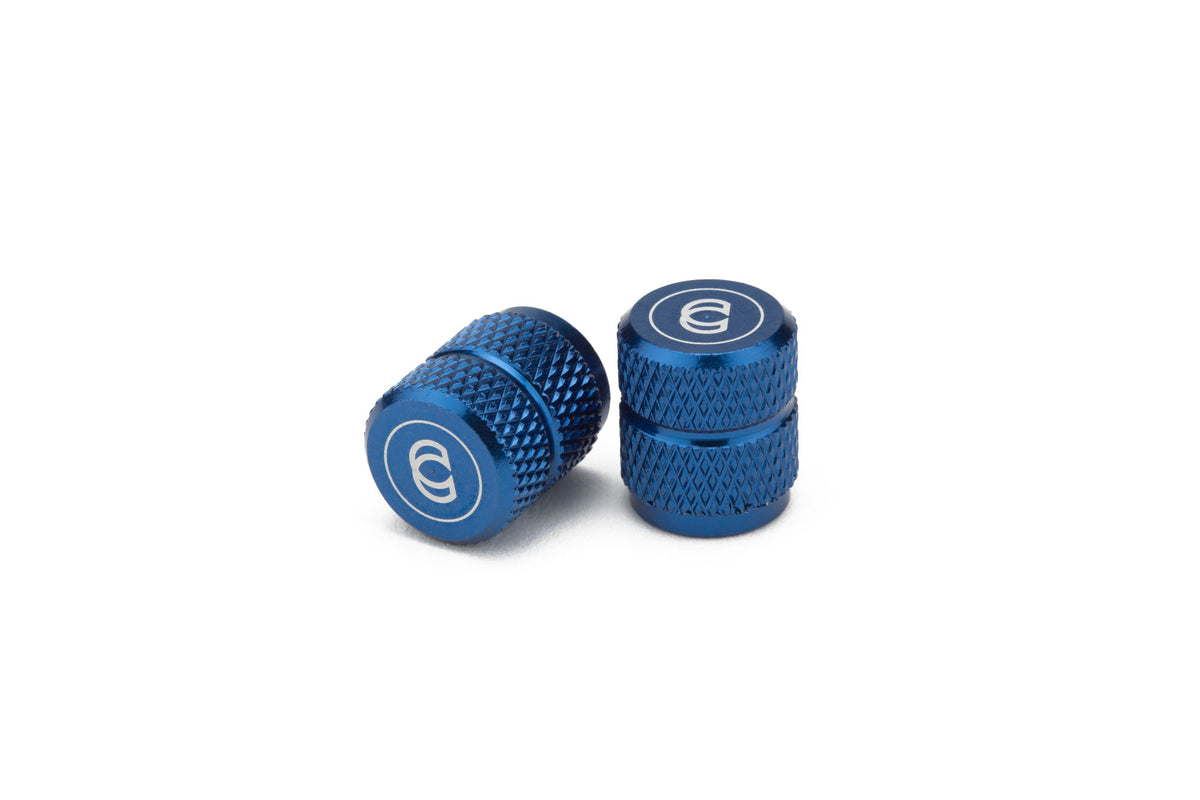 VALVE CAPS BLUE