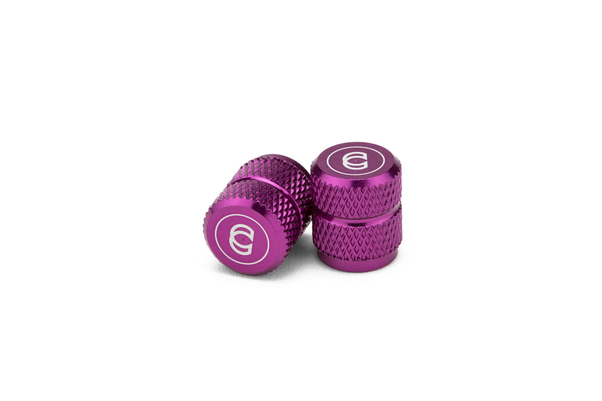 VALVE CAPS PURPLE