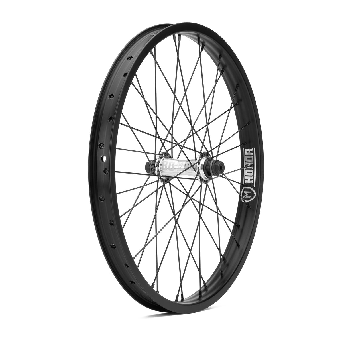 HONOR FRONT WHEEL 36H SILVER/BLACK