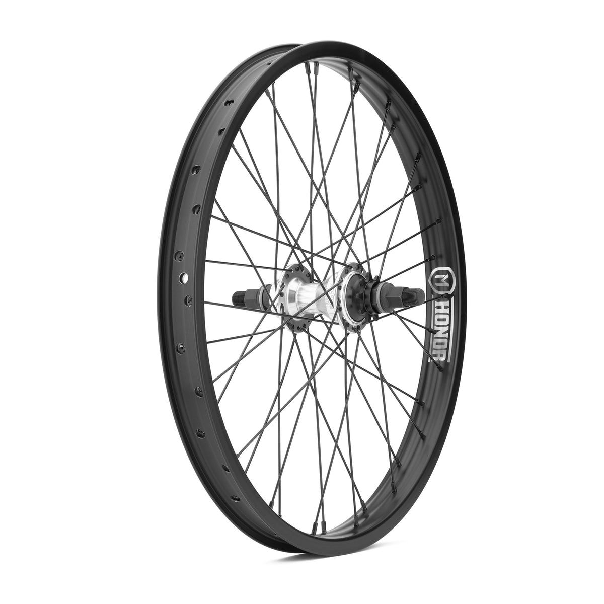 HONOR CASSETTE WHEEL 36H RHD SILVER/BLACK