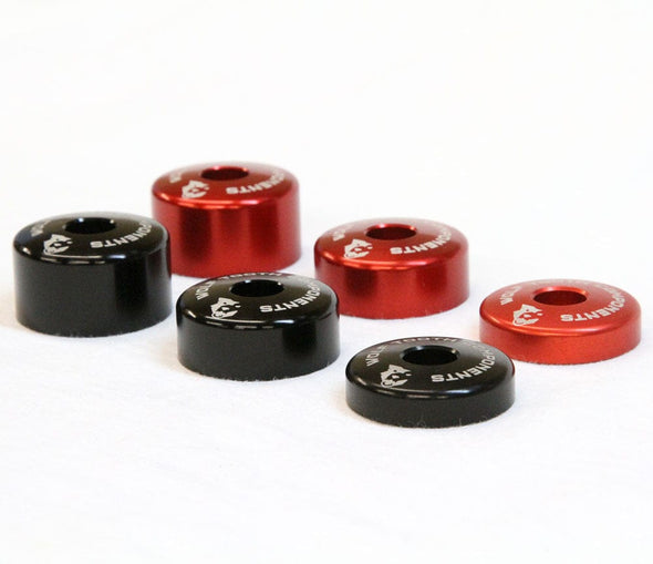 BLACK STEM CAP WITH 15MM SPACER
