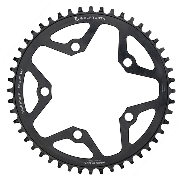 110 BCD 5 BLT CHAINRING 44T COMP. W SRAM FLATTOP