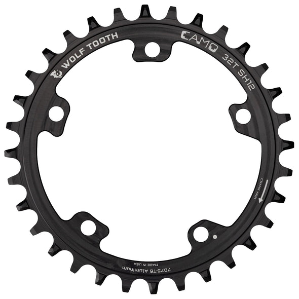CAMO ROUND CHAINRING FOR SHIMANO 12 SPD 32T