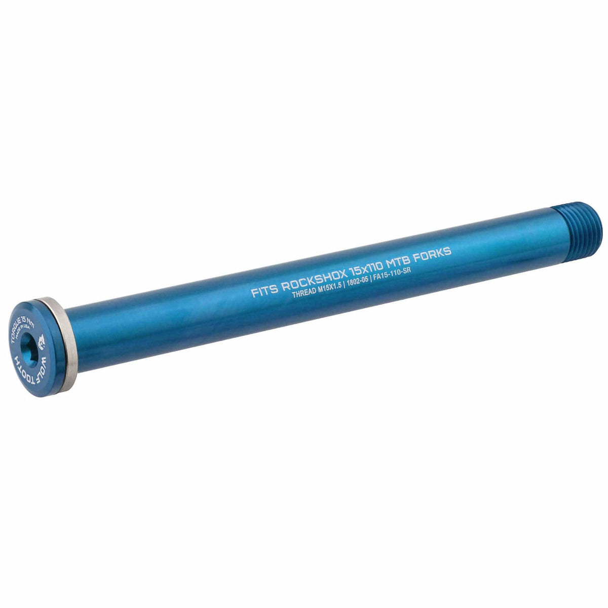 WOLF TOOTH ROCKSHOX 15 X 110 AXLE BLUE