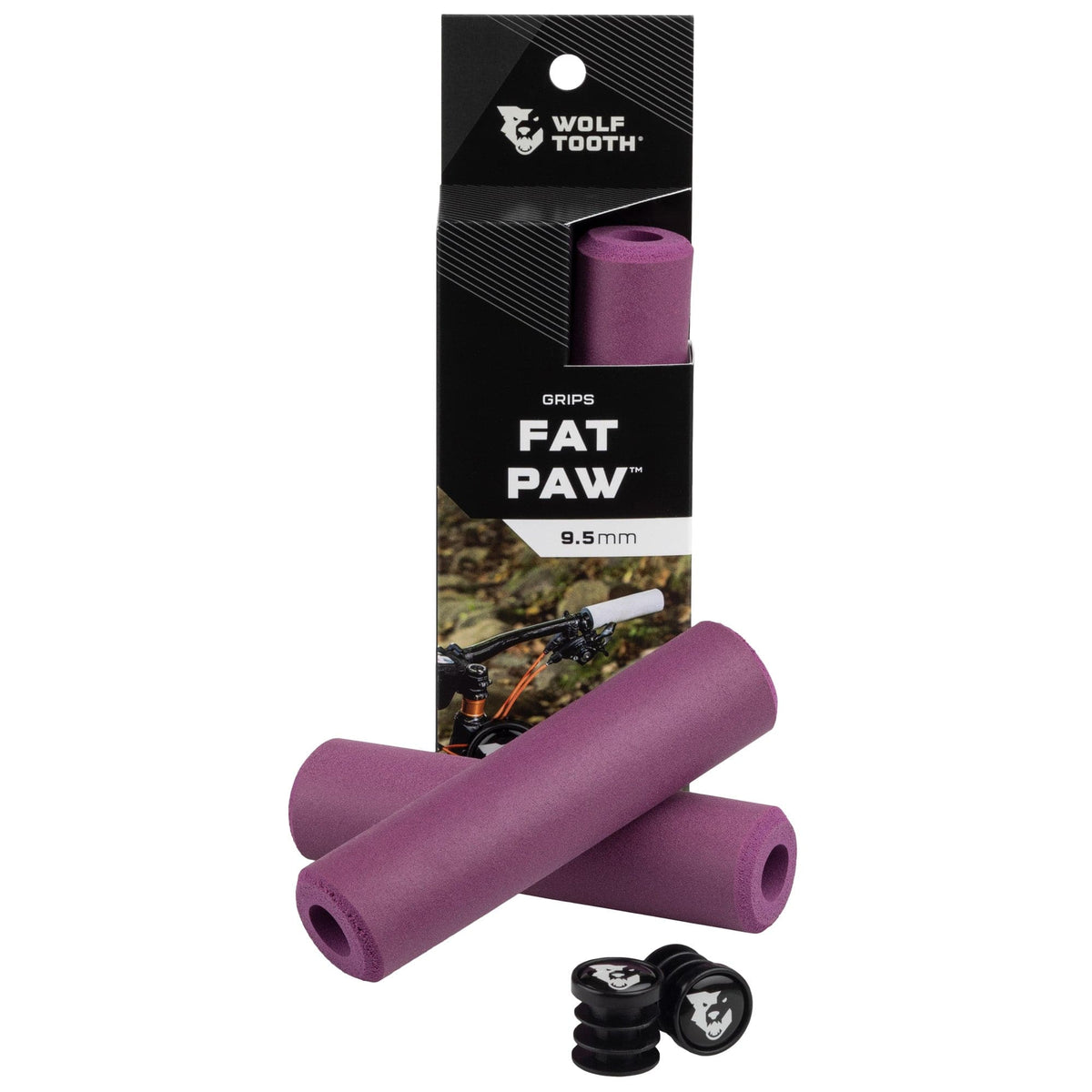 FAT PAW GRIPS 9.5MM PURPLE