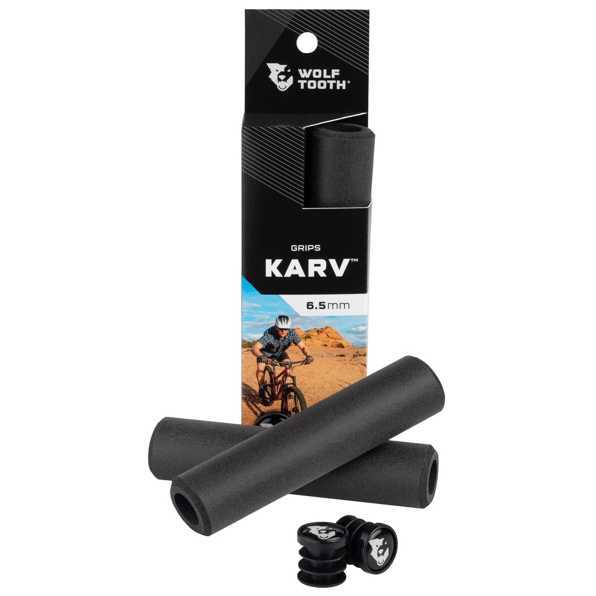 KARV GRIPS 6.5MM BLACK