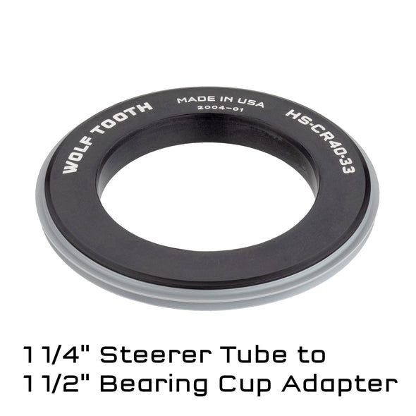 HEADSET CRWNRCE ADPT 1 1/4" STEER. TO 1 1/2"BEAR