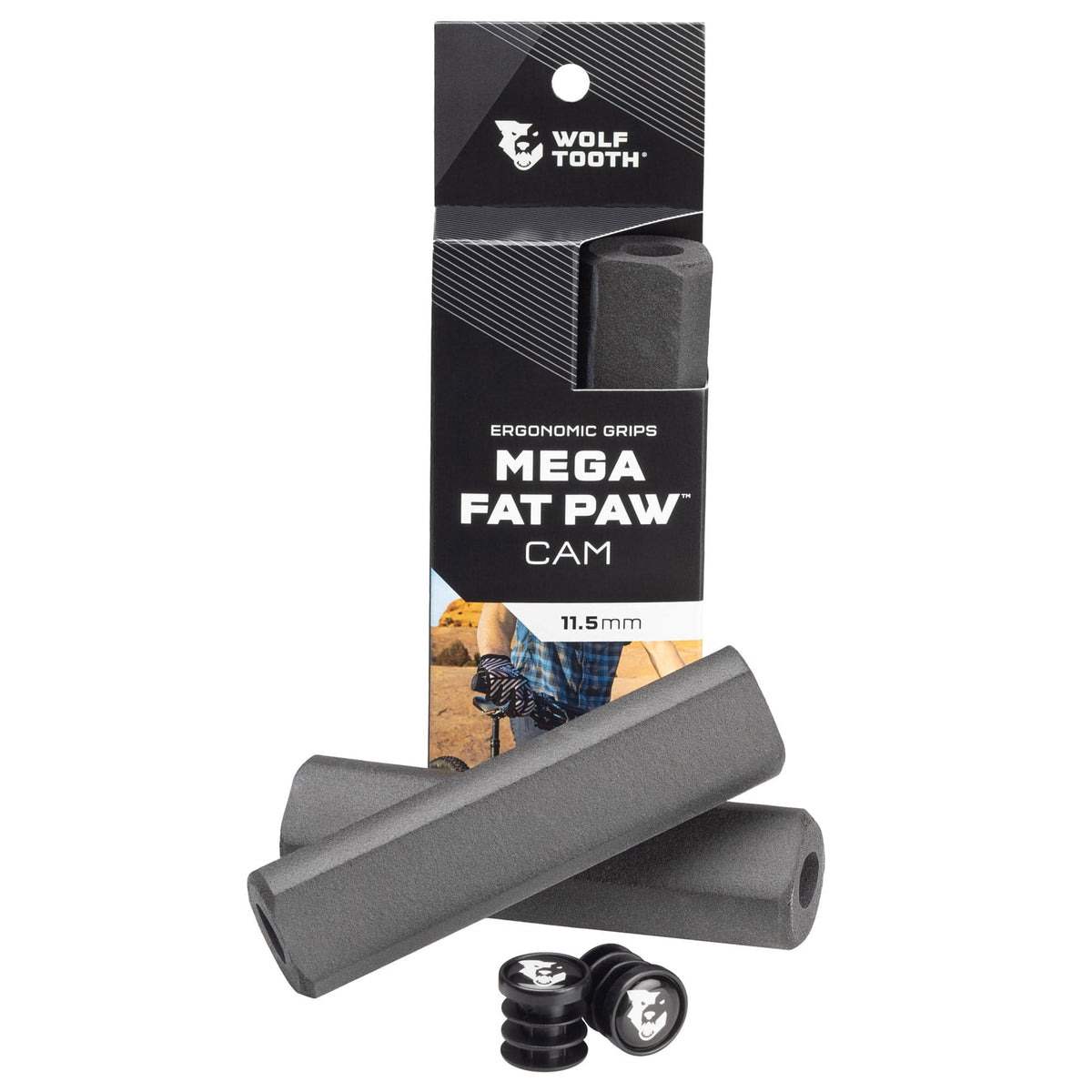 MEGA FAT PAW CAM 11.5MM BLACK GRIP